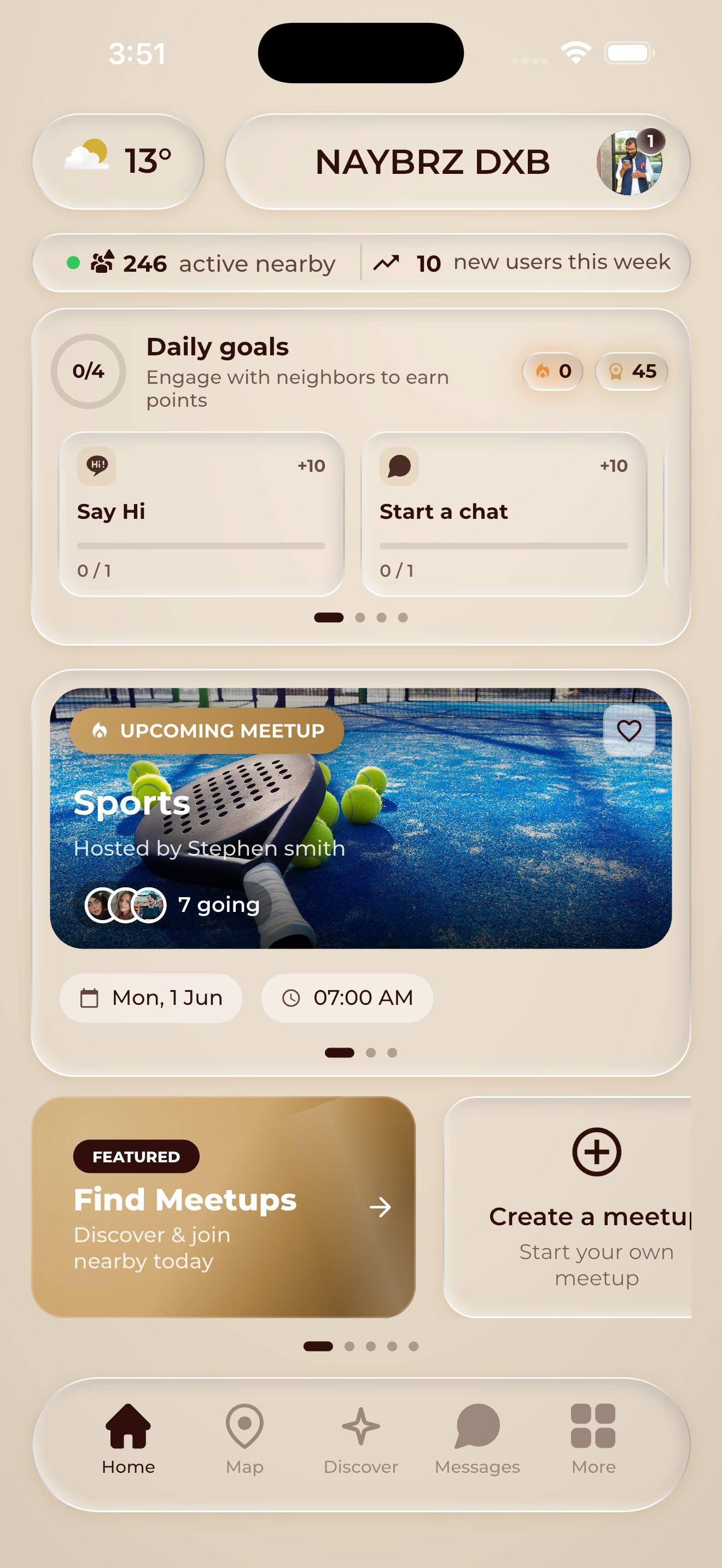 NAYBRZ DXB app screen